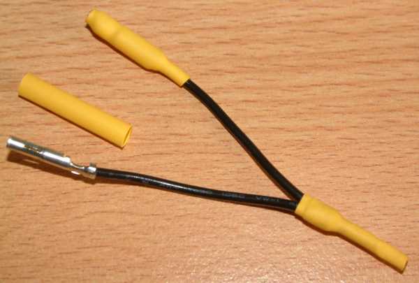 zusätzlicher Stecker, Marke Eigenbau