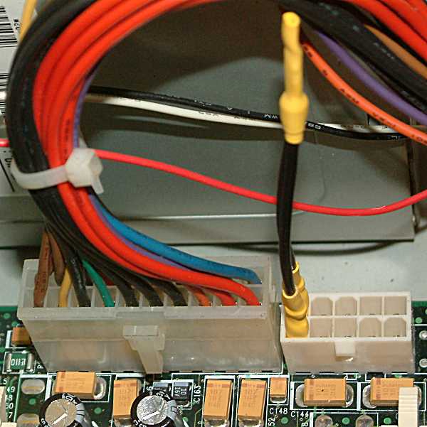 zusätzlicher Stecker, Marke Eigenbau