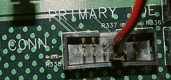 Front Panel Conn mit Power-Switch